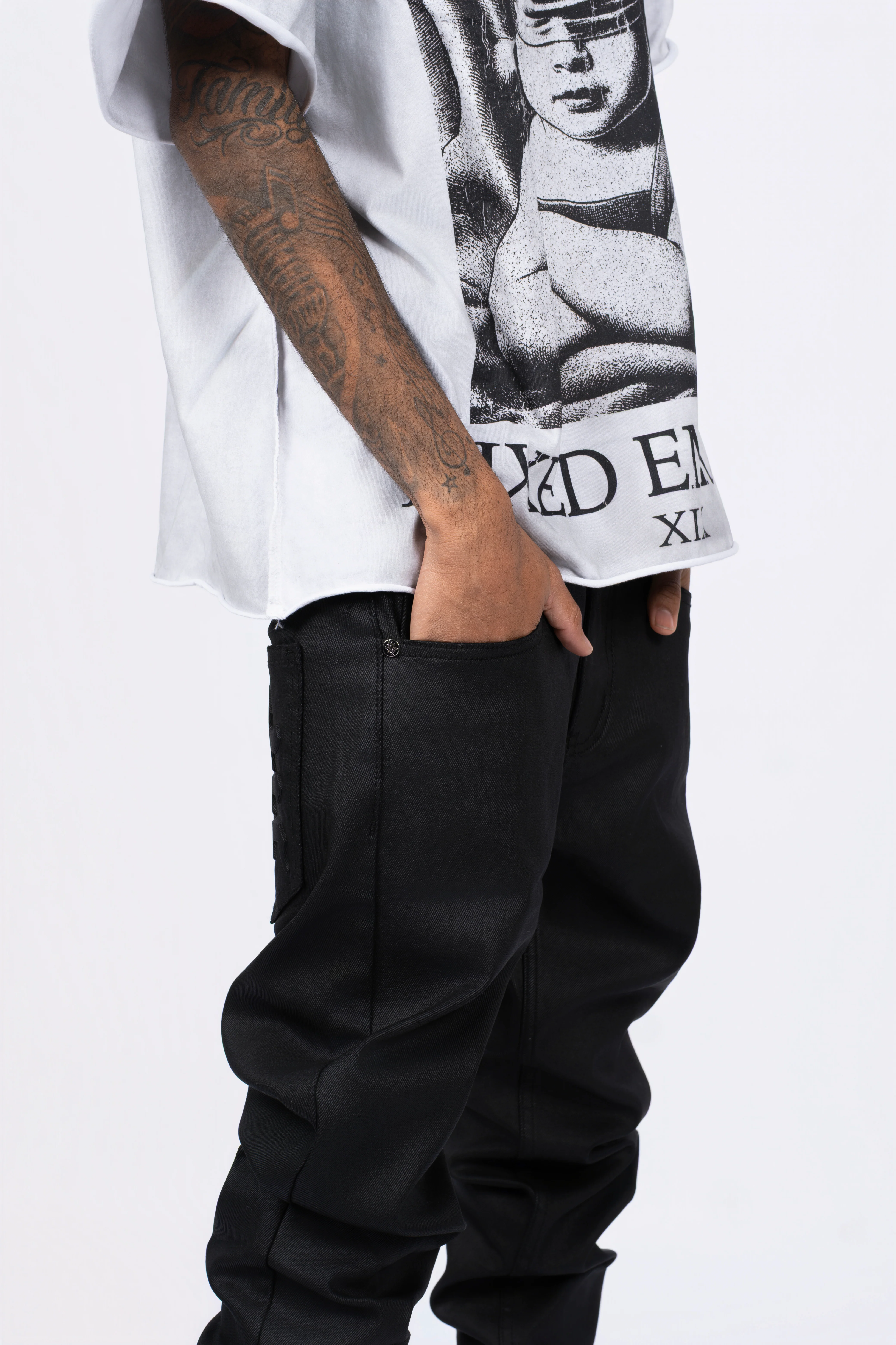 ‘Blackout’ Wax Denim - Image 3