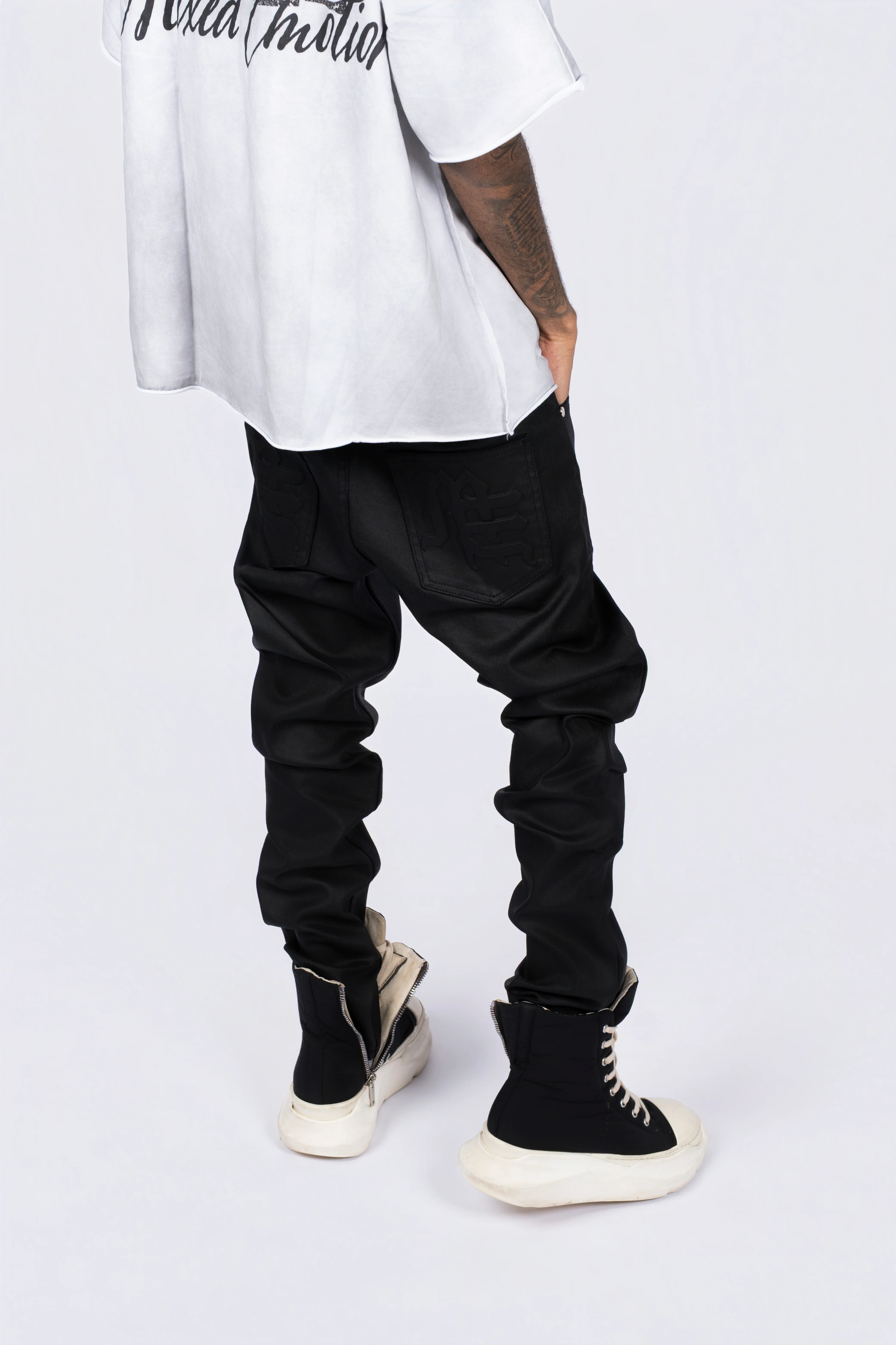 ‘Blackout’ Wax Denim - Image 4