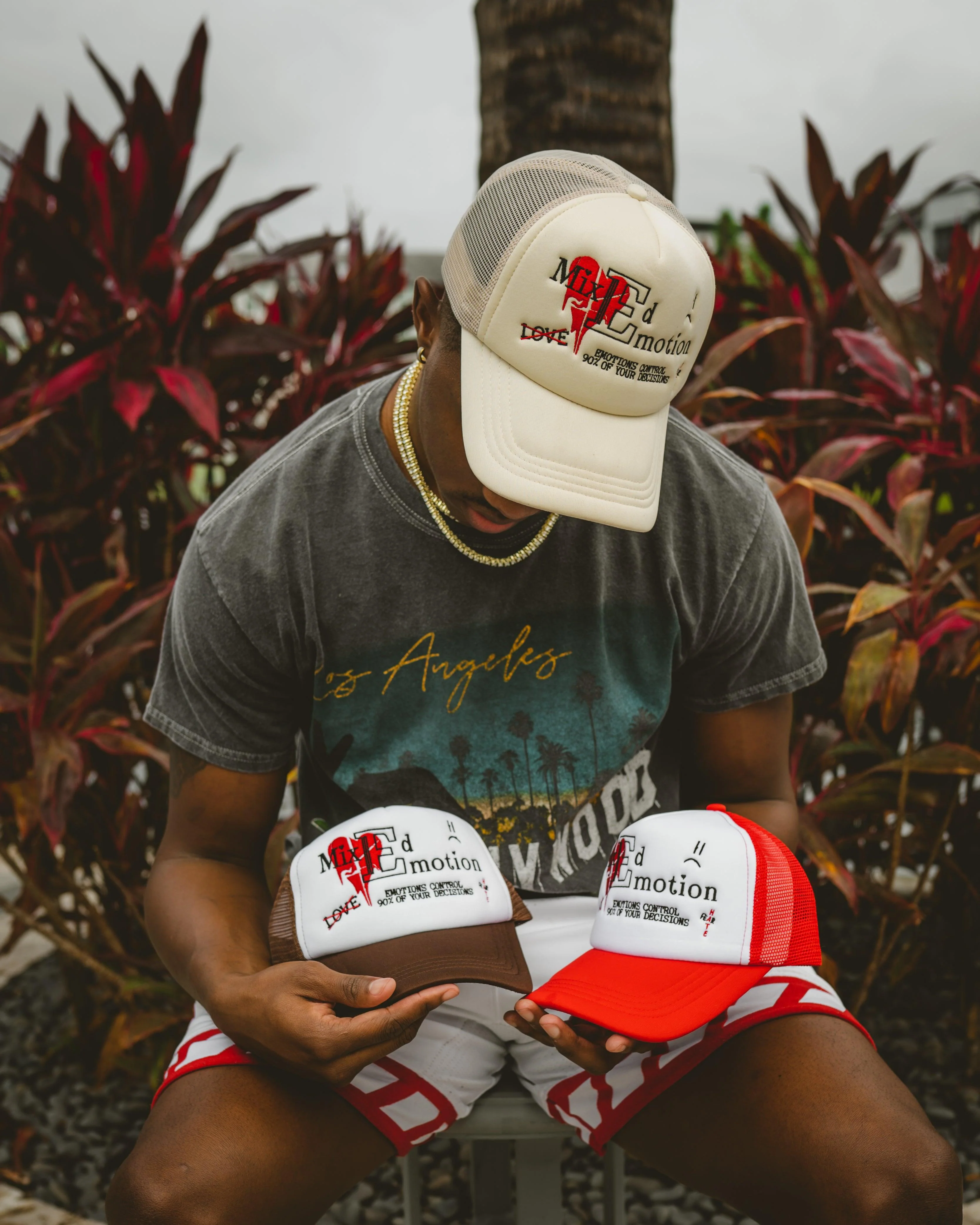 Cream "ME" Trucker Hat - Image 3