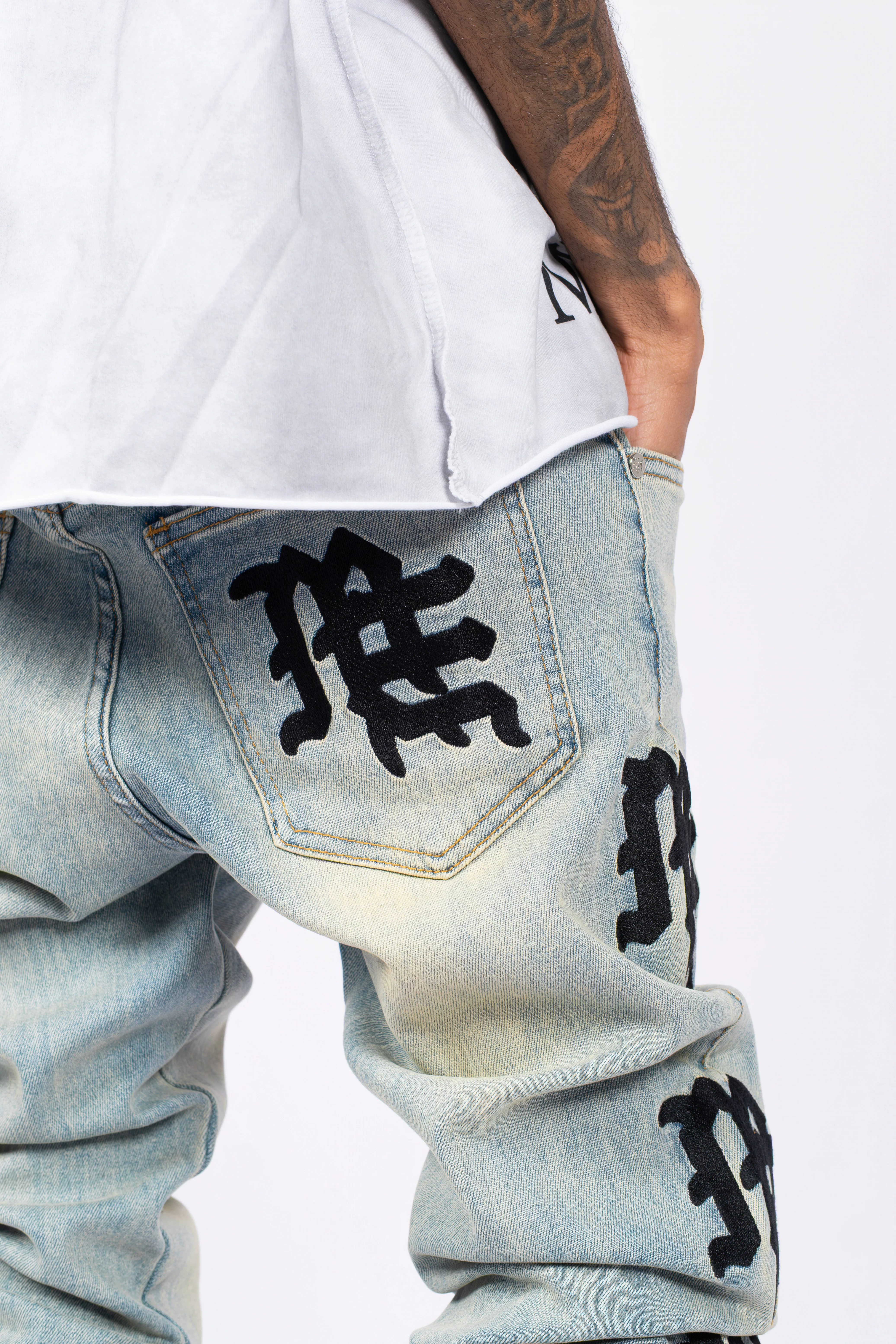 ‘Desert’ Monogram Denim - Image 5