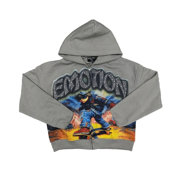 ‘Last Ride’ Rhinestone Hoodie