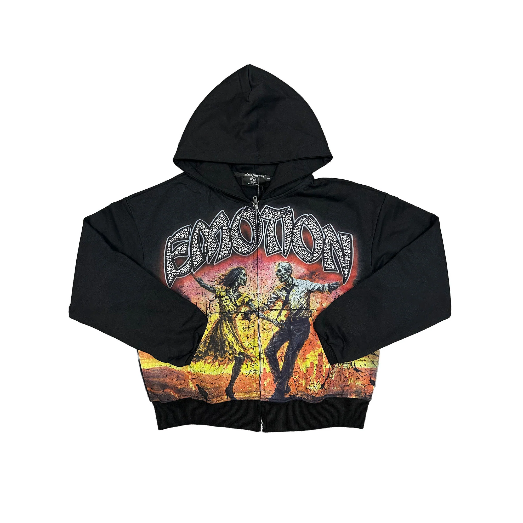 ‘Last Dance’ Rhinestone Hoodie