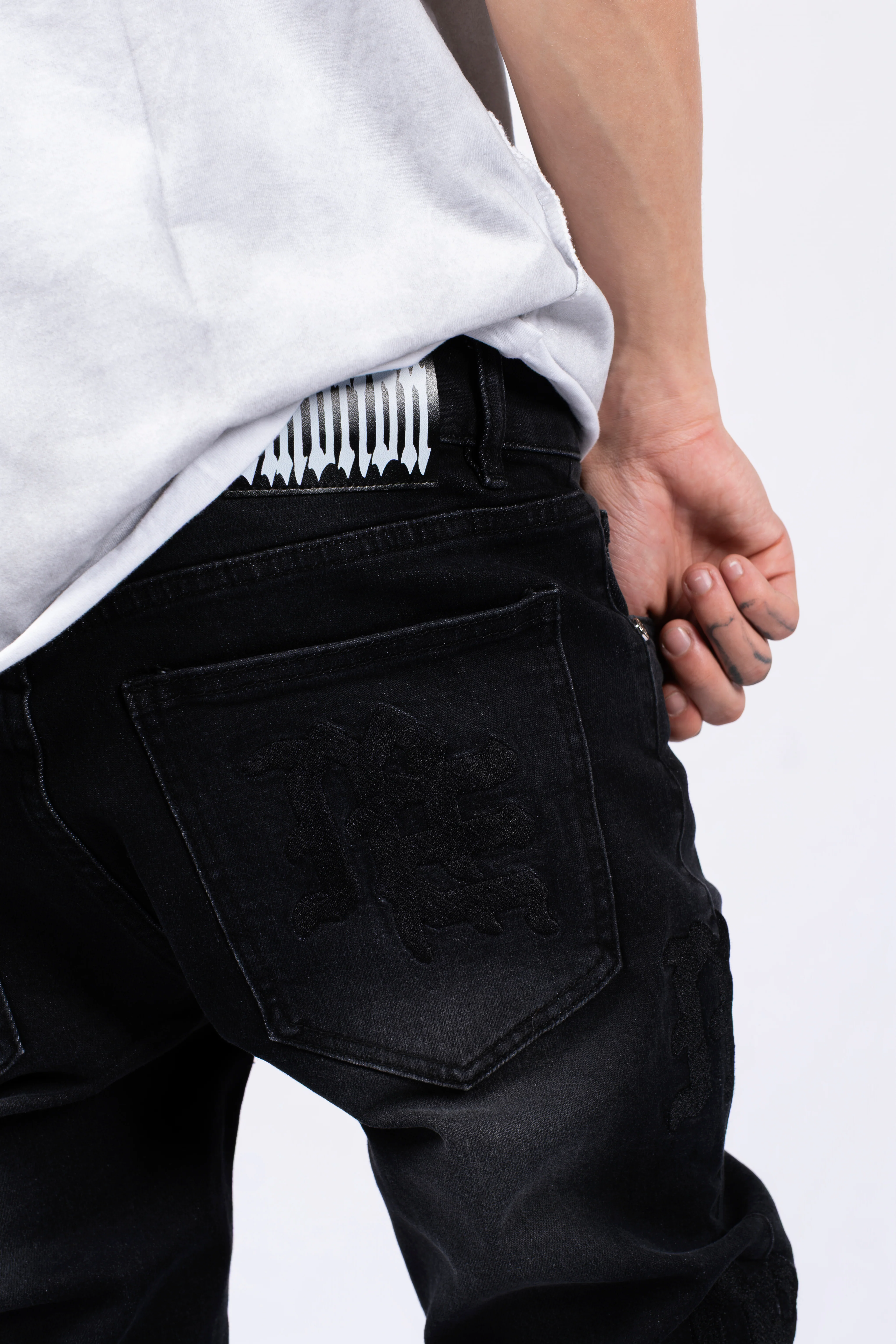 ‘Midnight’ Monogram denim - Image 5