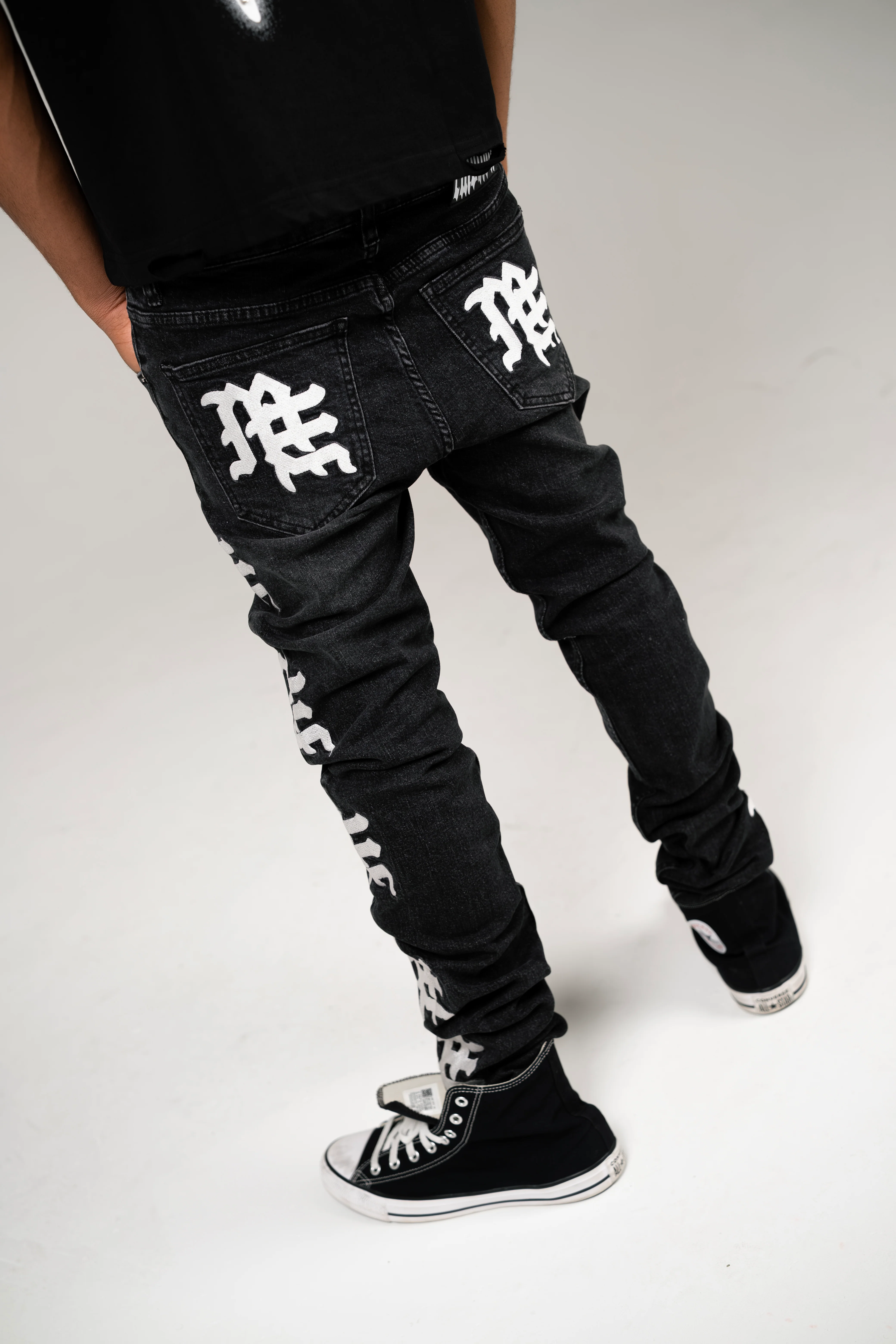 Monogram Denim Black Wash - Image 4