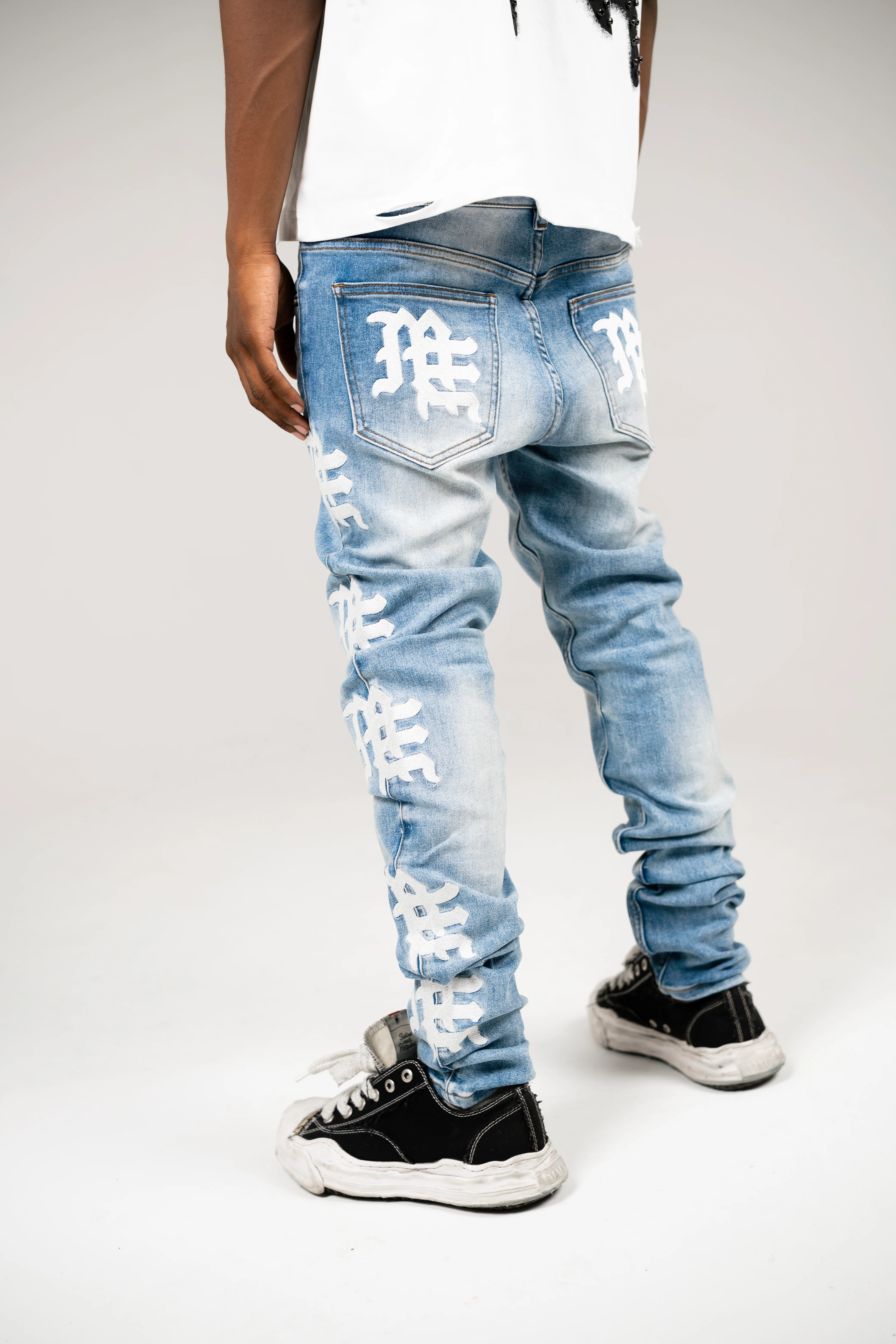 Monogram Denim Blue Wash - Image 3
