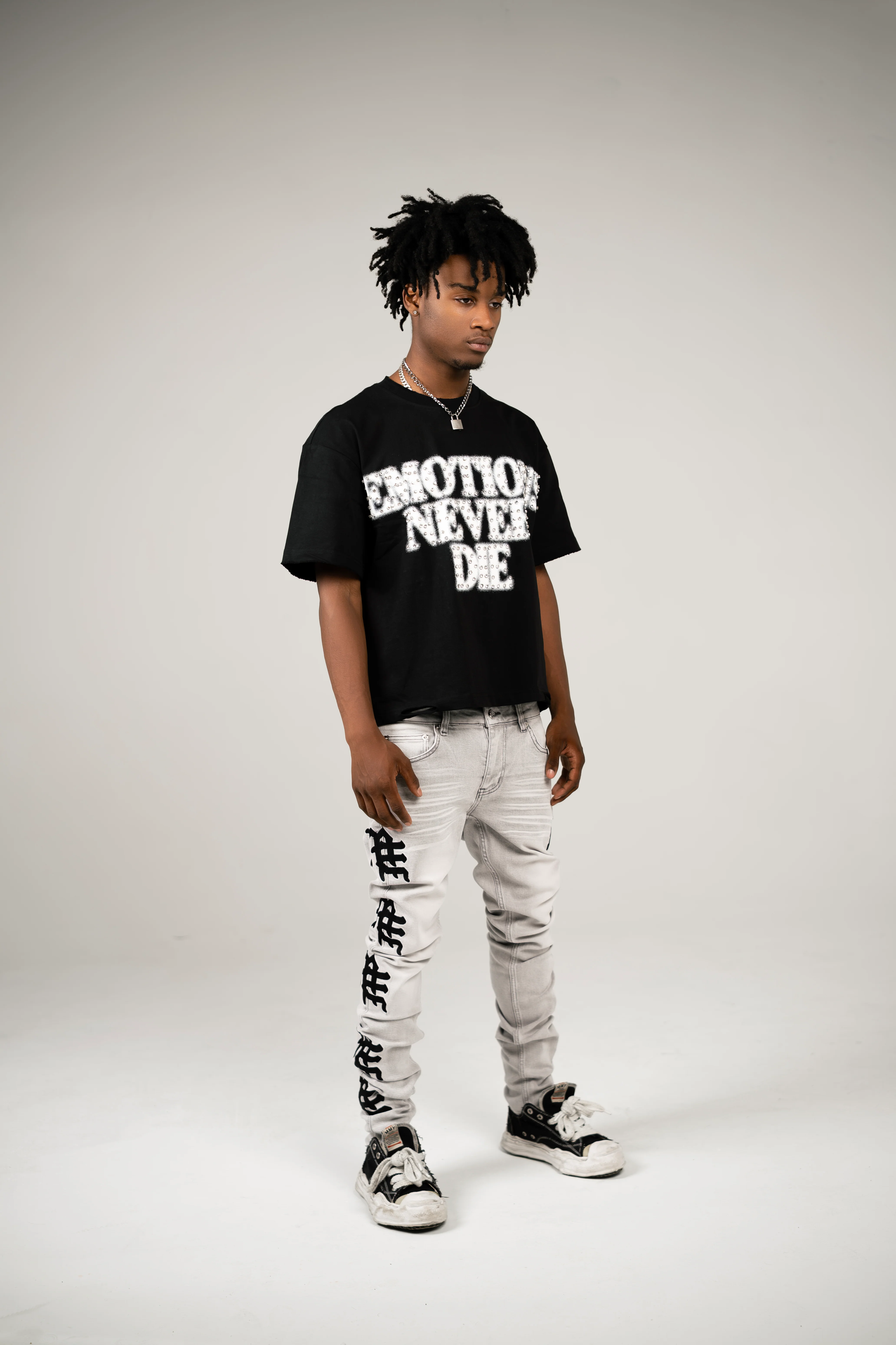 Monogram Denim Grey Wash - Image 2
