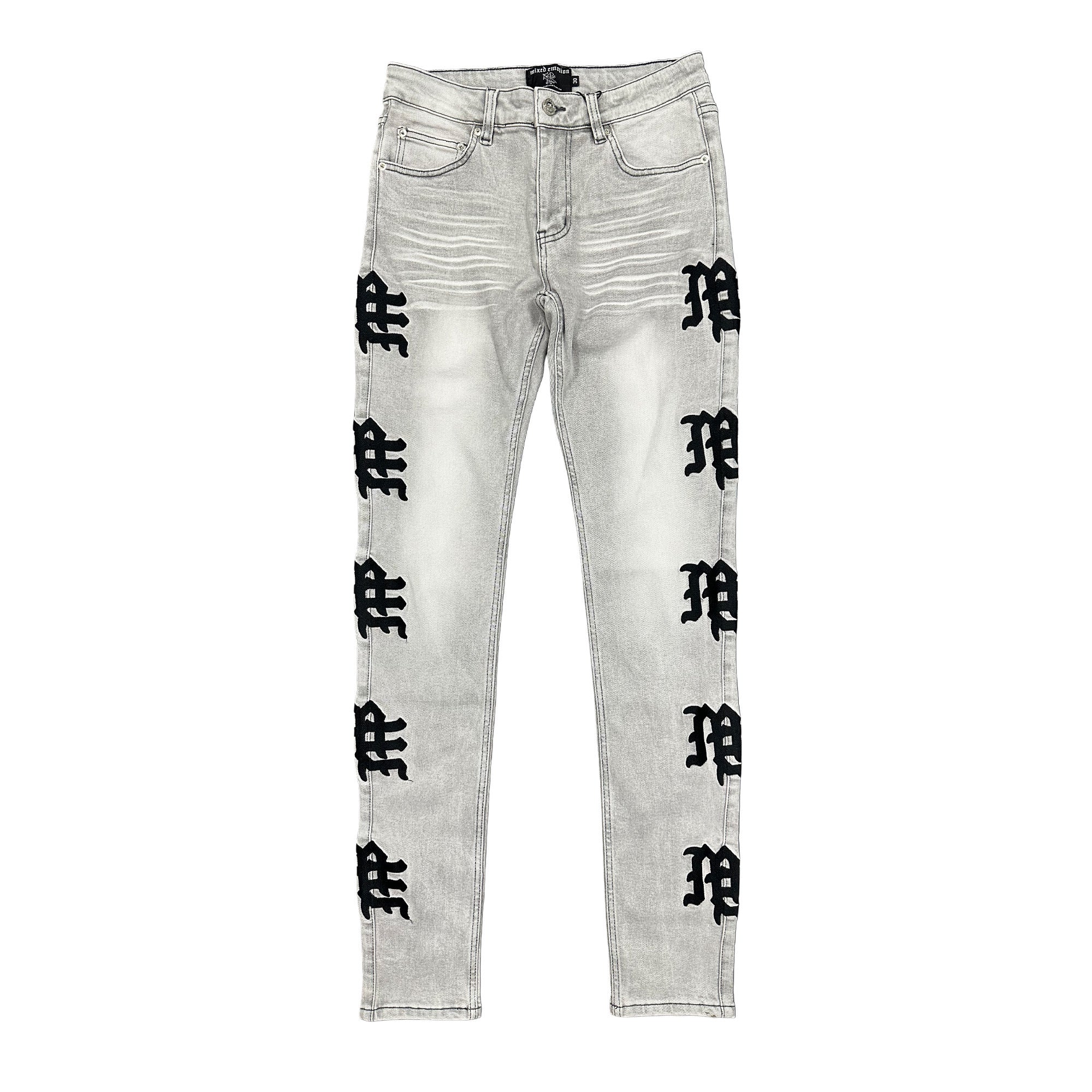 Monogram Denim Grey Wash - Image 6