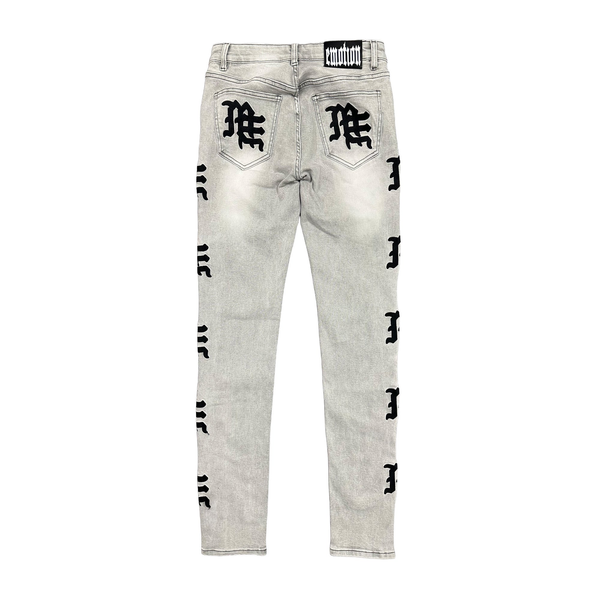Monogram Denim Grey Wash - Image 7