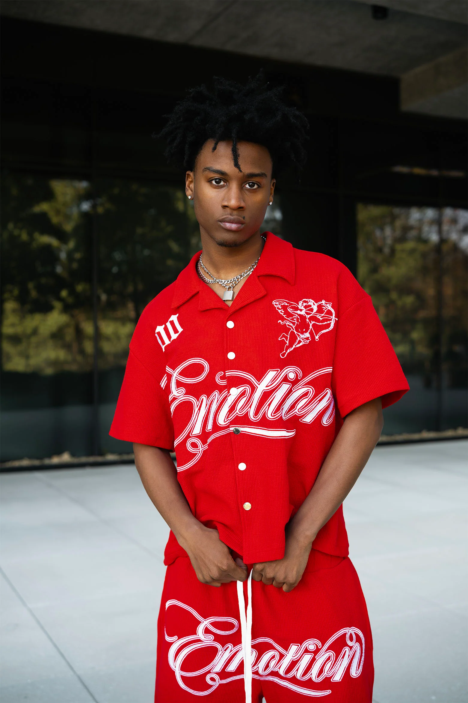 Red “Signature” Shorts - Image 3